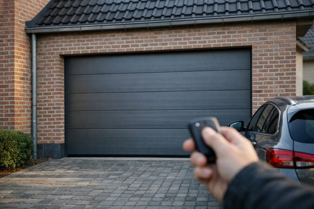 Garagepoort die niet meer opent ondanks afstandsbediening