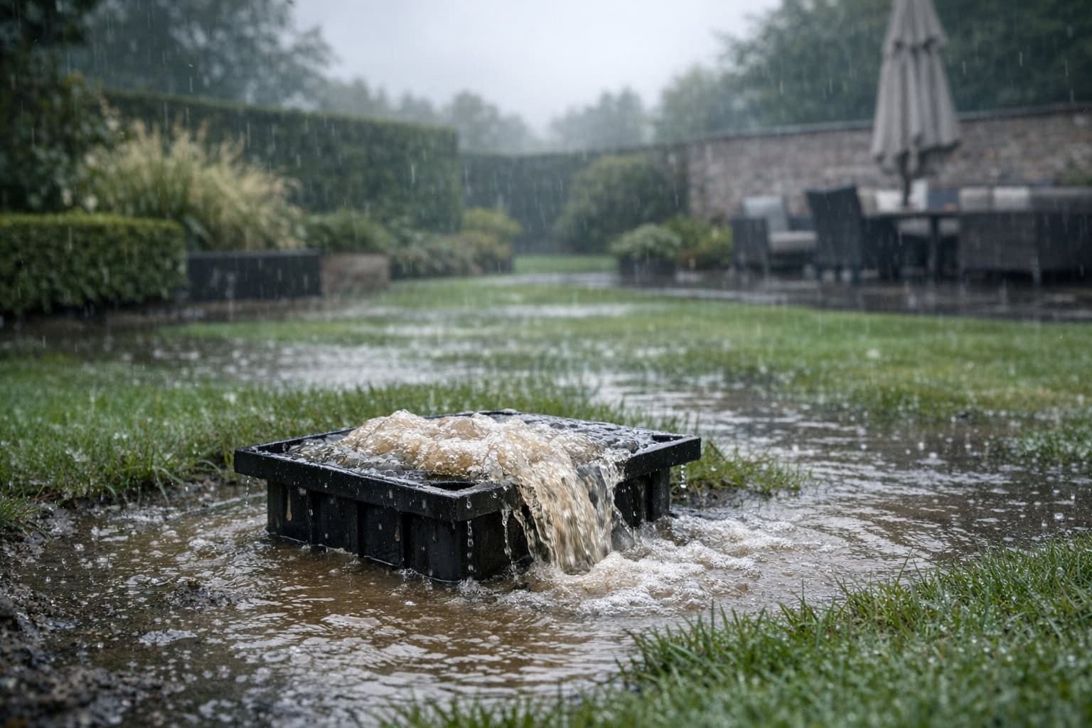 Groene Riool Riool verstopt na hevige regenval? Dit kun je eraan doen - Vakman in de ...