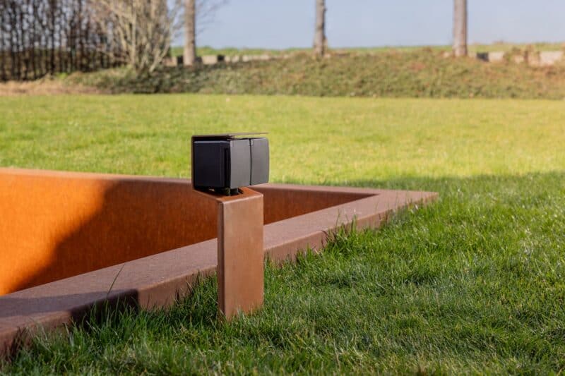 Moderne stopcontacten met minimalistische uitstraling